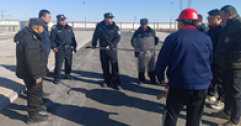 【市城市燃熱集團(tuán)富泰熱力】長輸運(yùn)行項目部1號站組織開展防暴培訓(xùn)演練